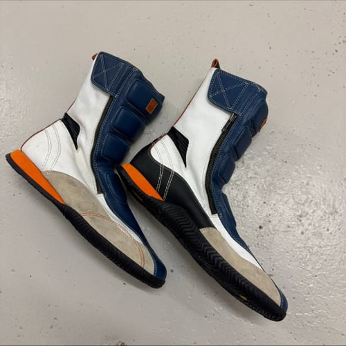 Image of 2000s Hugo Boss Biker Boots, Size 44 - UK 10