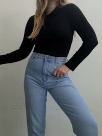 Image 1 of Zara black top // L