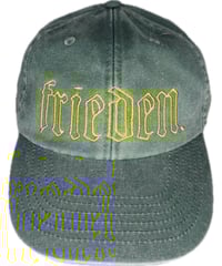 frieden Cap Yellow on Sage Green