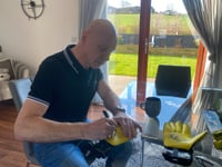 Image 2 of Signed Ian Westwater Gloves