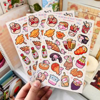 Image 2 of Korean Street Food Sticker Sheet