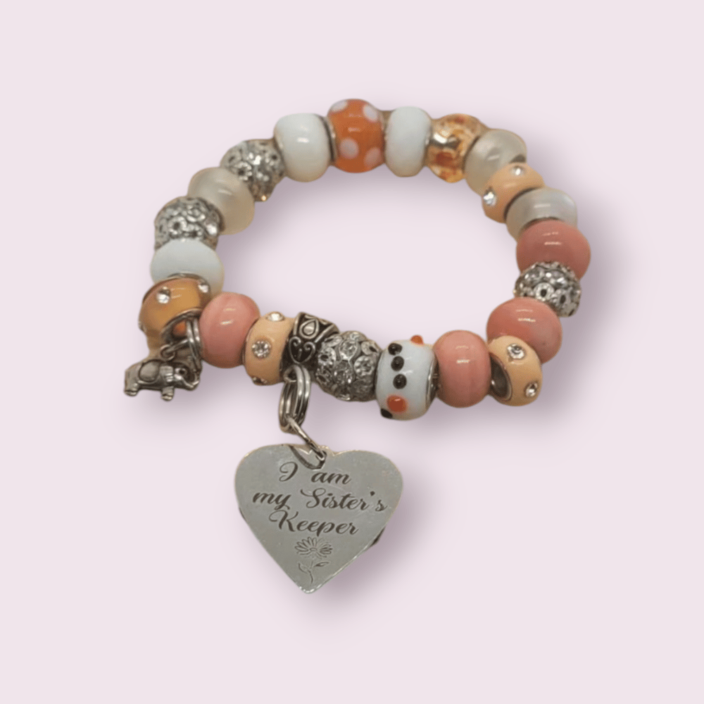 Image of Sister's Keeper charm bracelet  Copy