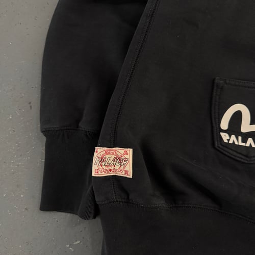 Image of Evisu x Palace Multi pocket sweatshirt, size large