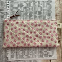 Image 4 of "Happy Friends” Small Quilted Zipper Bag