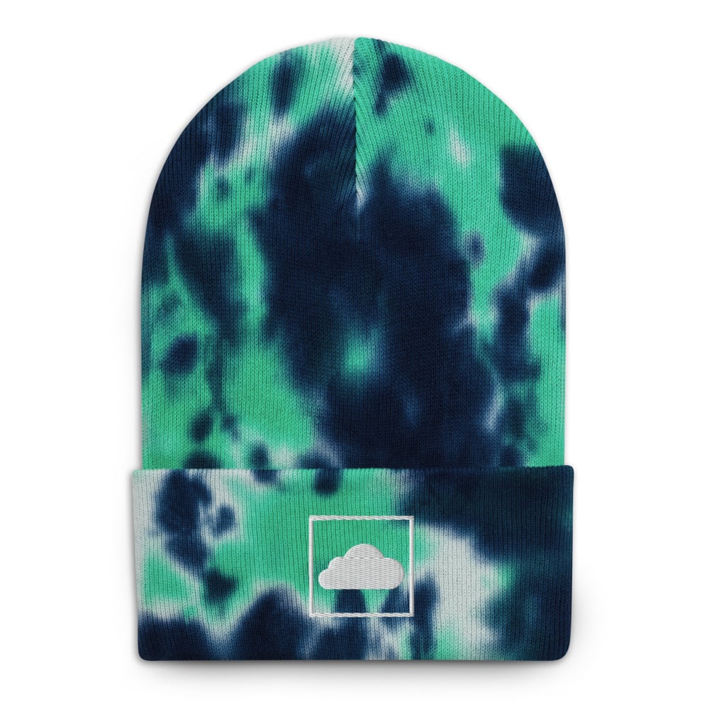 Kreativ Cloud Tie-dye beanie | The Kreativ Co.
