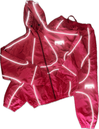 Fcknxtwk Red Track suit