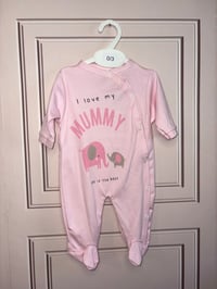 Image 2 of Love my mummy baby grow 