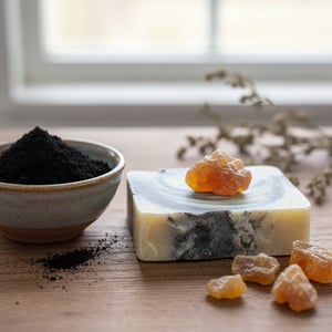 Image of Frankincense /Charcoal Soap