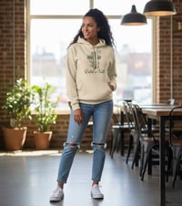 Image 2 of “Rooted In Faith” Christian Cross Hoodie