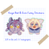2.5” Koga Ball and Eichi Furby Stickers