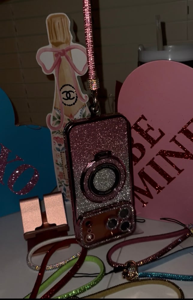 Image of Anti - Loss Shiny Phone Lanyard