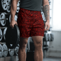 Image 3 of Bloodline Camo Unisex Athletic Shorts