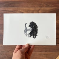 ORIGINAL ARTWORK - Love You - 25x15cm