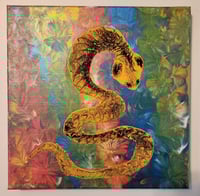 The Wood Snake 12x12