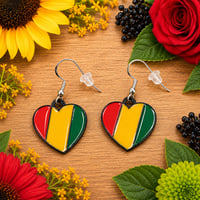 Image 3 of Juneteenth Heart Set