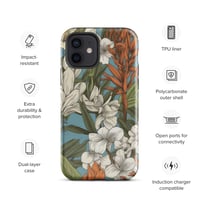 Image 10 of Colorful Botanical Plants Art Nouveau Tough Case for iPhone®