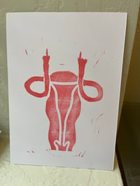 Angry Uterus Print