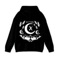 Image 1 of BAT HOODIE BLACK