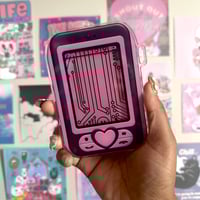 Image 1 of blackpink fandom phone photocard holder.