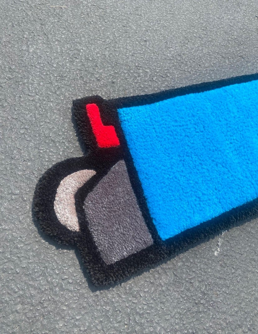 Image of Blue Lighter Rug