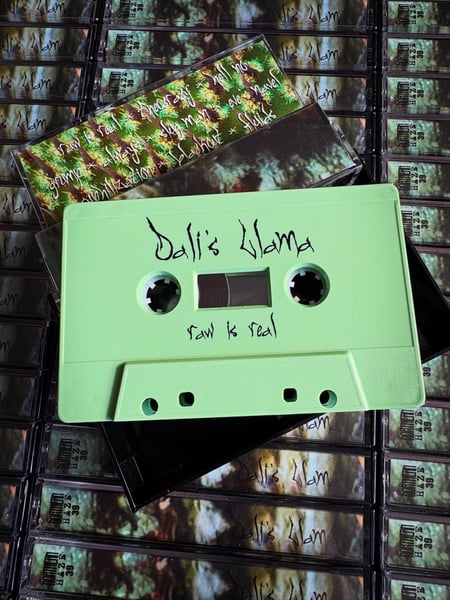 Image of Dali’s Llama ‘Raw is Real’ Limited edition cassette