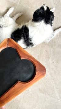 Image 4 of Table basse tripode bois 