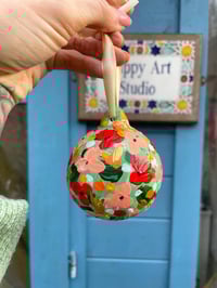 Image 6 of Hand-Painted Christmas Baubles -Limited Edition