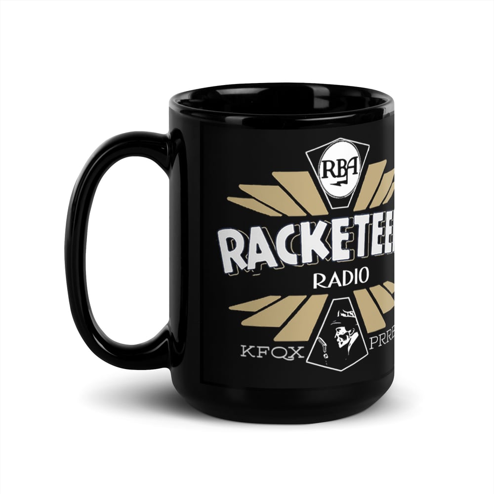 RBA Racketeer Radio KFQX Punk Rock Rhythm & Blues Mug