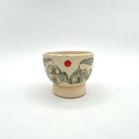 Image 1 of mini bowl, town at dusk