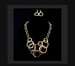 Image of Gold Multi Circle Necklace Set
