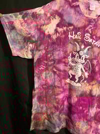 Image 2 of 2XL Hail Satan Tie Dye Shirt 1