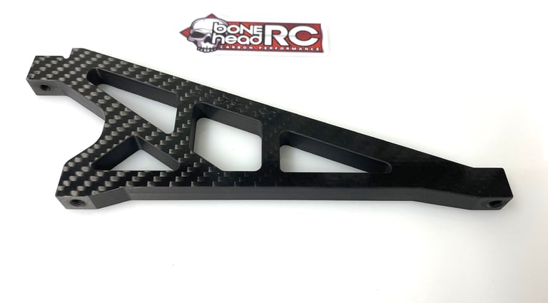 BoneHead RC upgraded carbon Losi 5ive t 2.0 5b front chassis brace
