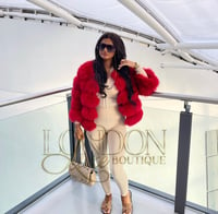 RED FOX FUR JACKET