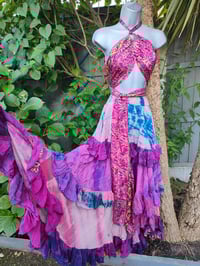 Image 1 of Wanderlust maxi skirt / bandeau dress -pink sands  8-16 uk