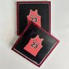 Michael Jordan Chicago Bulls Jersey Coasters