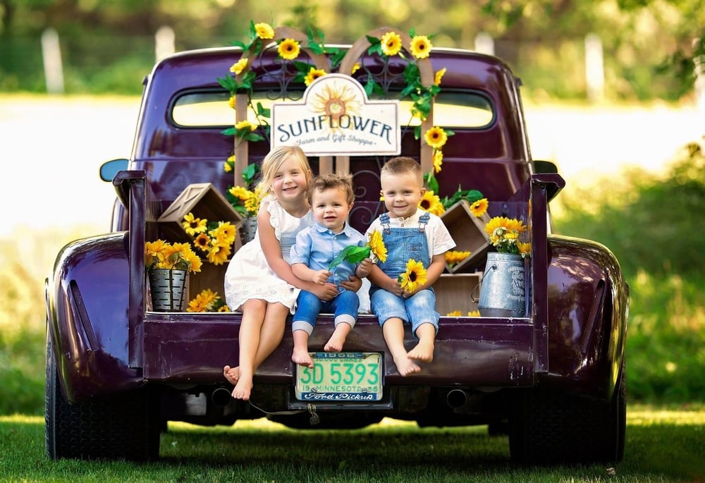Image of Fall Vintage Truck Minis