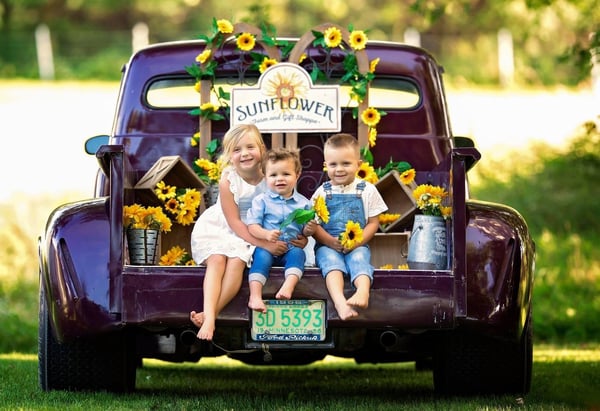 Image of Fall Vintage Truck Minis