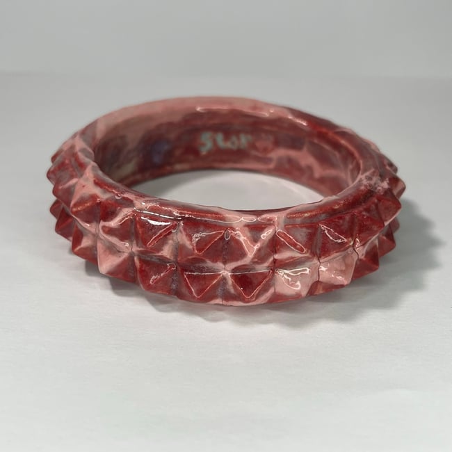 Studded Meat Bracelet A - 7.65 in Inner Circumference