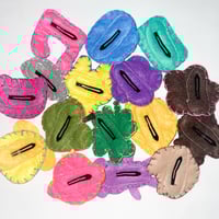 Image 6 of felt hairclips ^_^