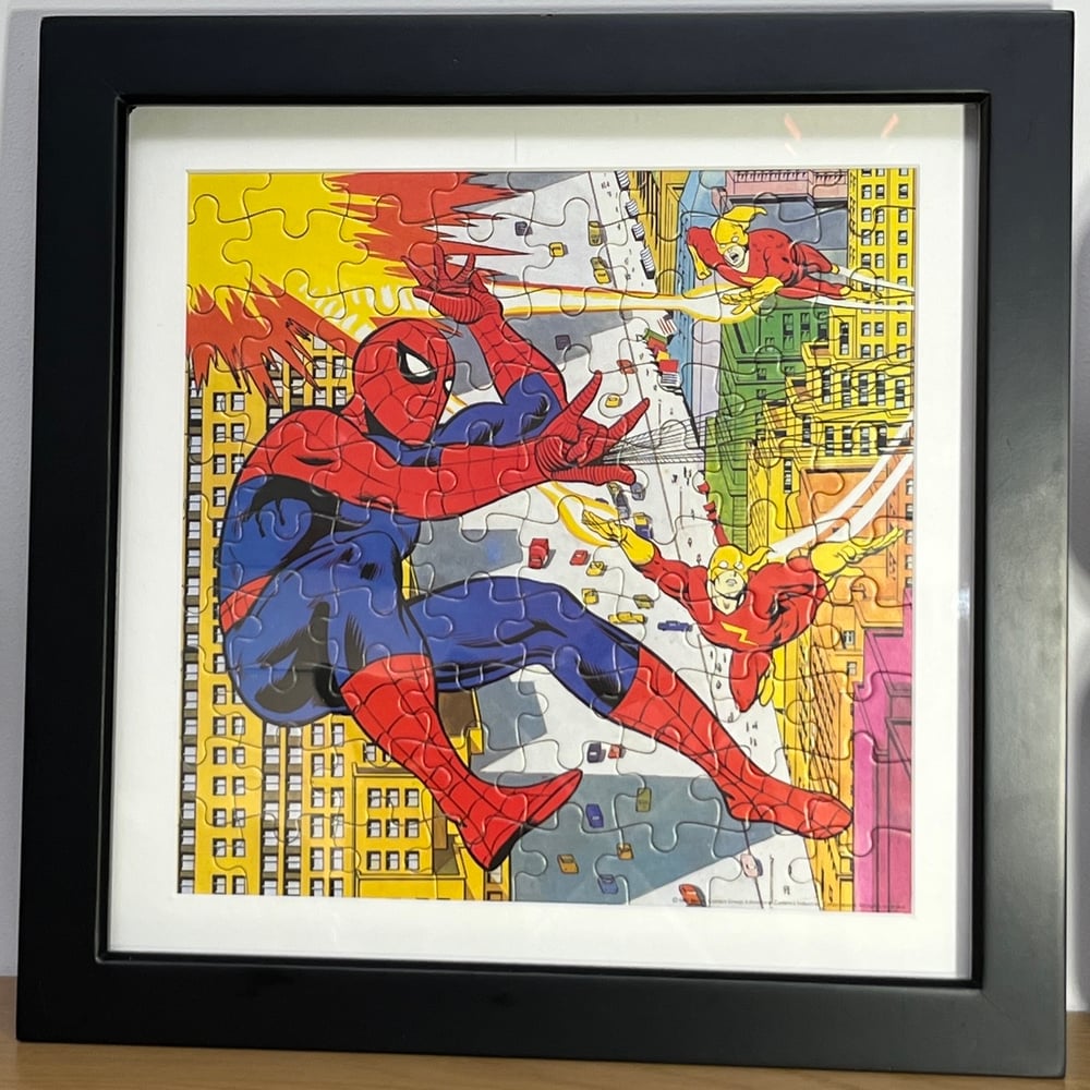 Spider-Man, 80-piece Jigsaw by Hestair, 1981