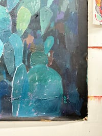 Image 2 of In Moments Of Waiting - 34x45" Acrylic On unstretched canvas