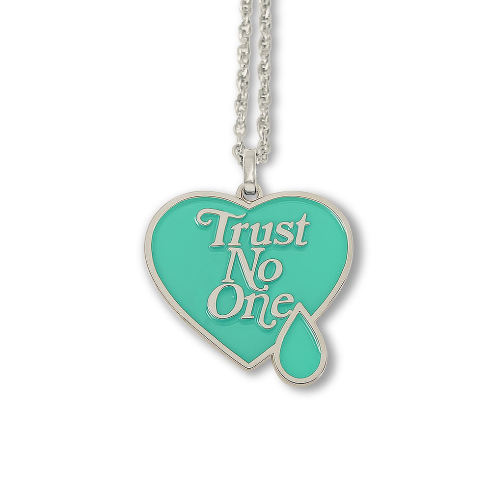 Image of JUMPER - HEART TEAR NECKLACE