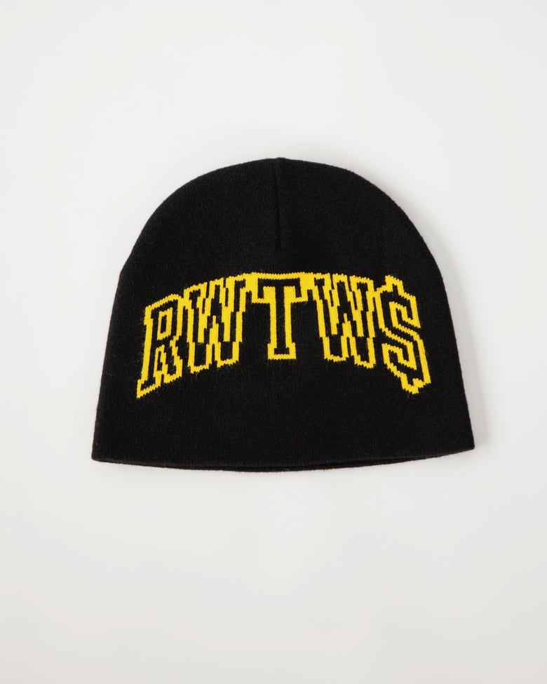 Image of RWTW$ SKULLY BEANIE (BLACK) 