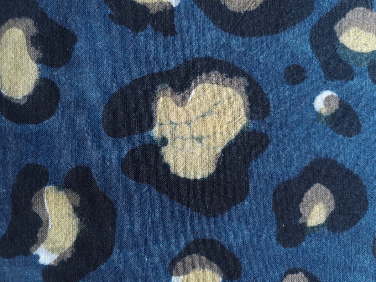 Image of Namaste fabric léopard 