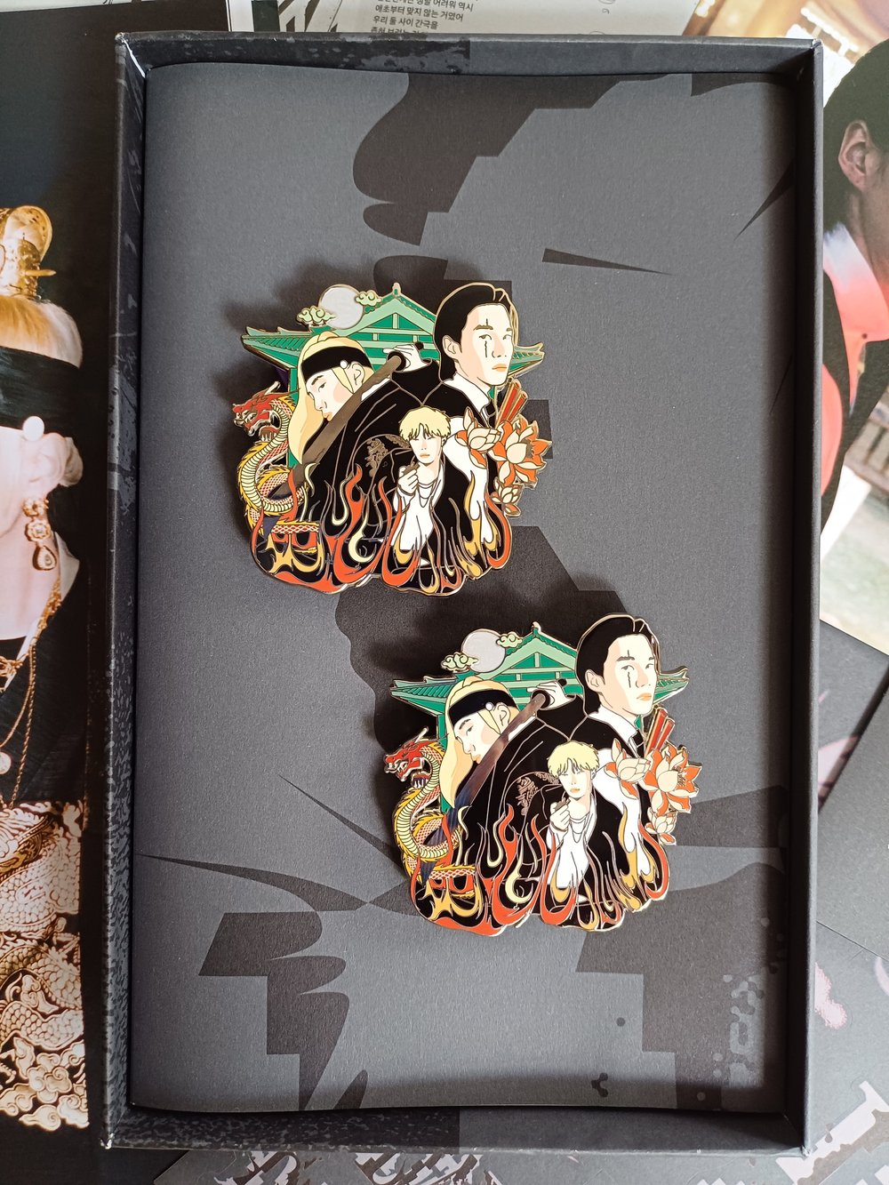 Image of Agust D Trilogy ENAMEL PIN