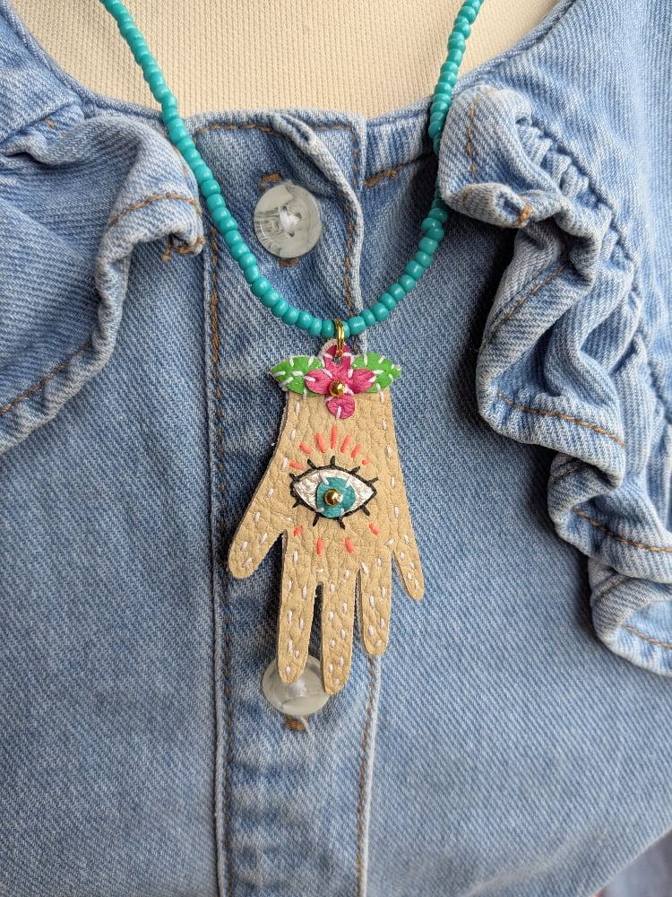 Image of Hand of Fatima Necklace