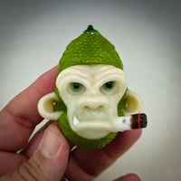 Image 1 of Key Lime Smokin' Chimp Pendant 