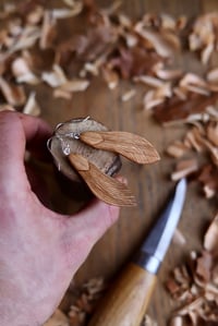 Image 6 of Maple/Sycamore Seed- Earrings 