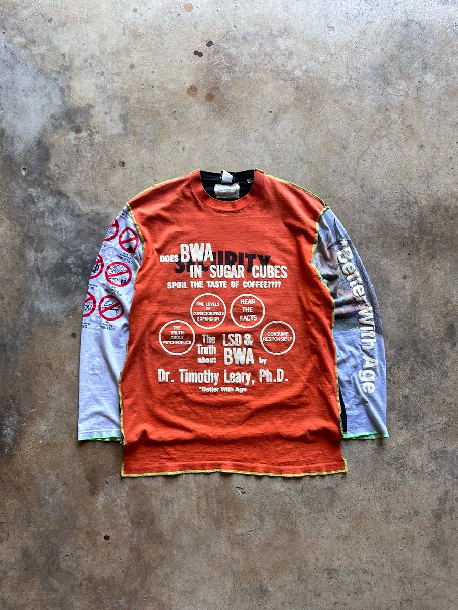 Image of Better With Age Upcycled Drug Longsleeve