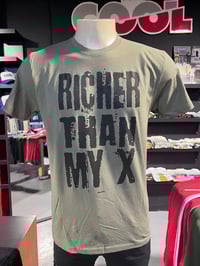Richer Than My X T-shirt (Olive/Black)